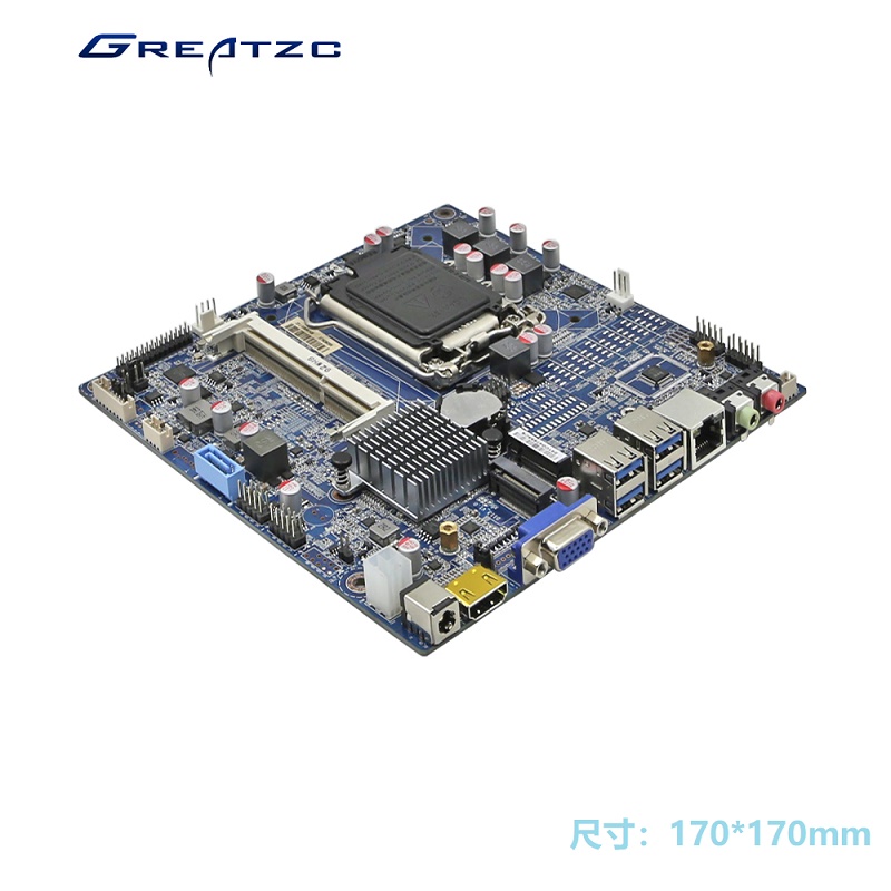 Mini ITX一体机蜜桃成品人视频入口 迷你PC蜜桃成品人视频入口 INTEL H310芯片组 支持9、8、7、6代CPU